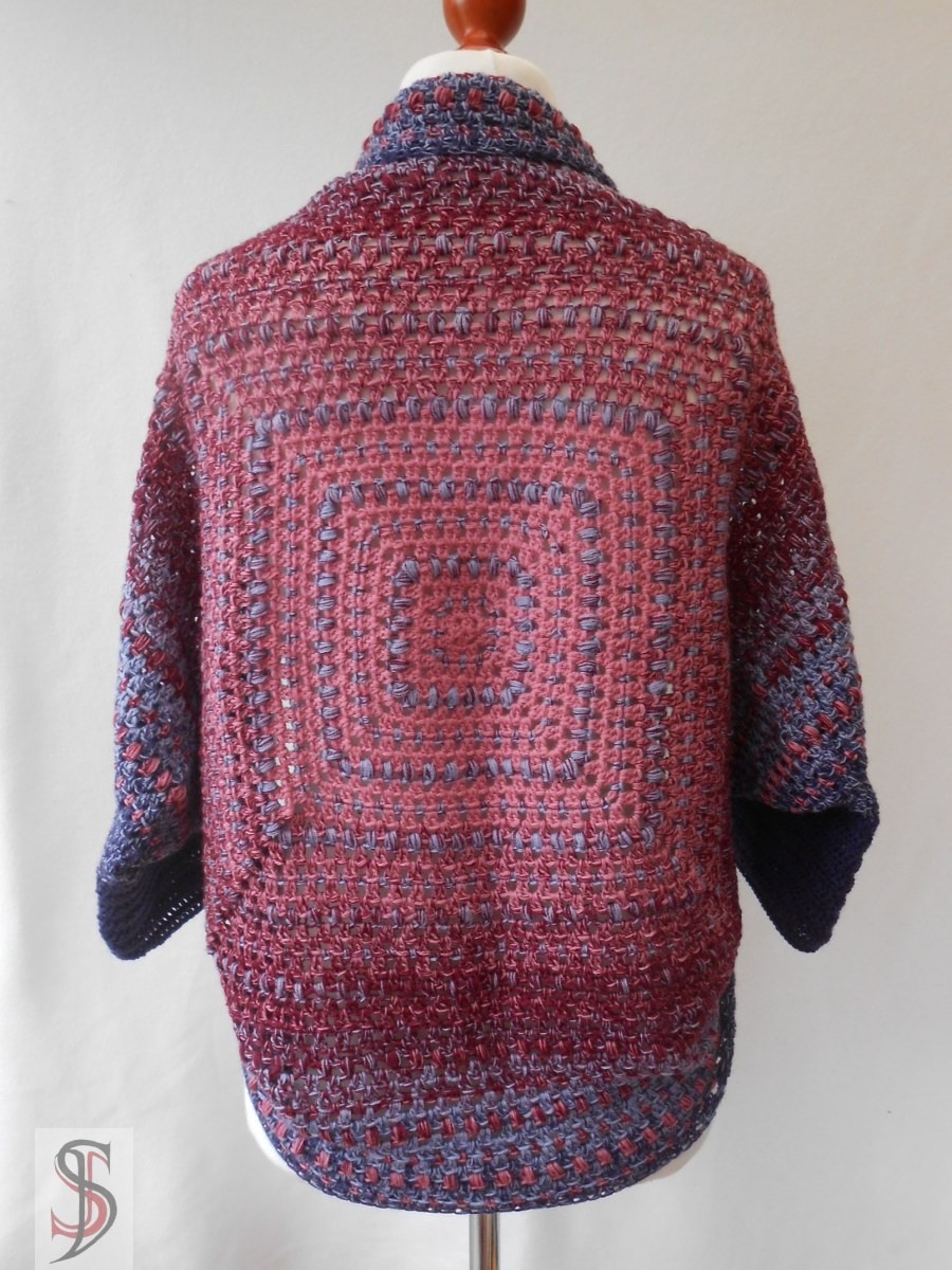 Seelenwärmer Noppen-Granny