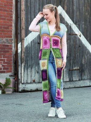 Longweste Hippie-Look